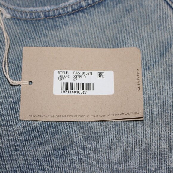 AG-ED Denim Womens Clove High Rise Shorts Baggy Vintage Inspired Size 26  NWT - Picture 4 of 10